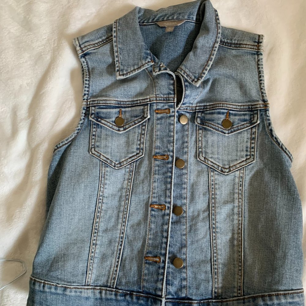 Never worn Jean vest